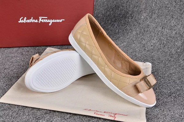 Ferragamo Shallow mouth flat shoes Women--018